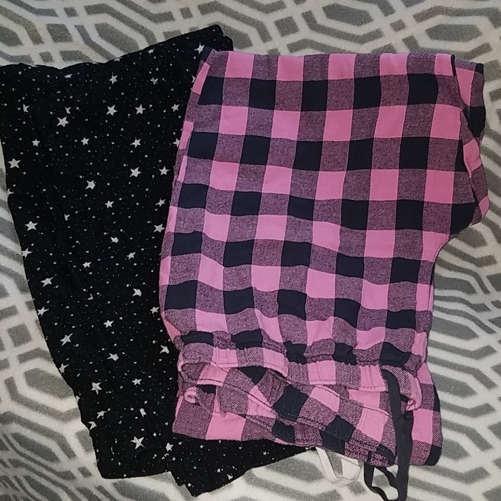 Large old navy women pj bottoms
